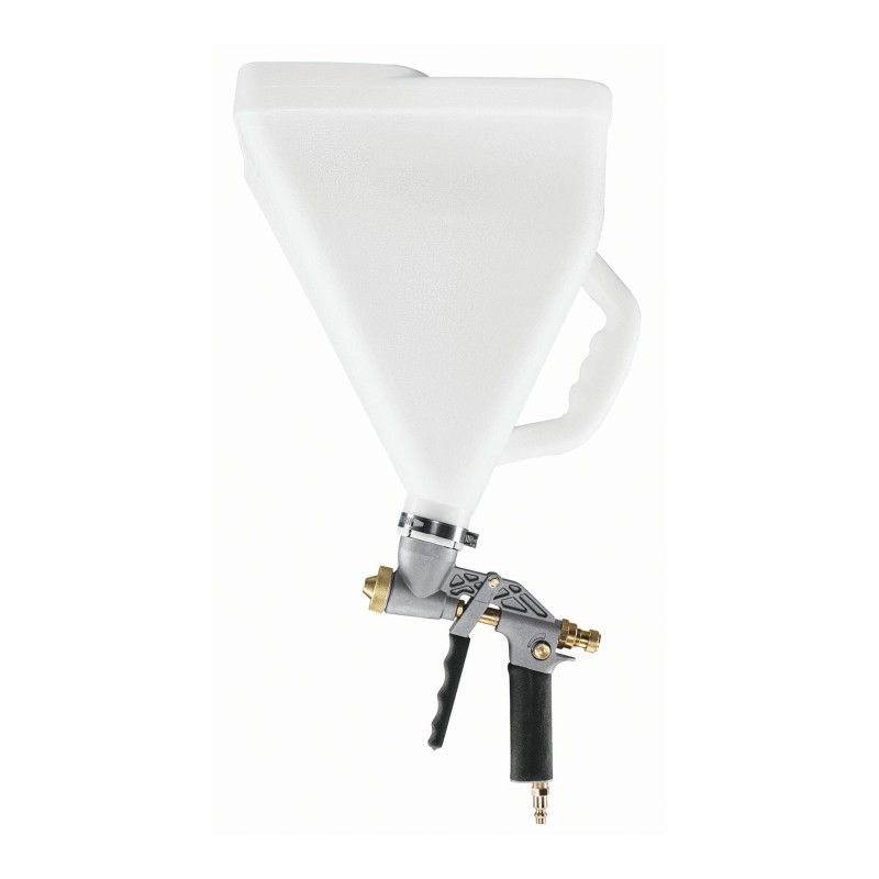 Pneumatic spray texture gun