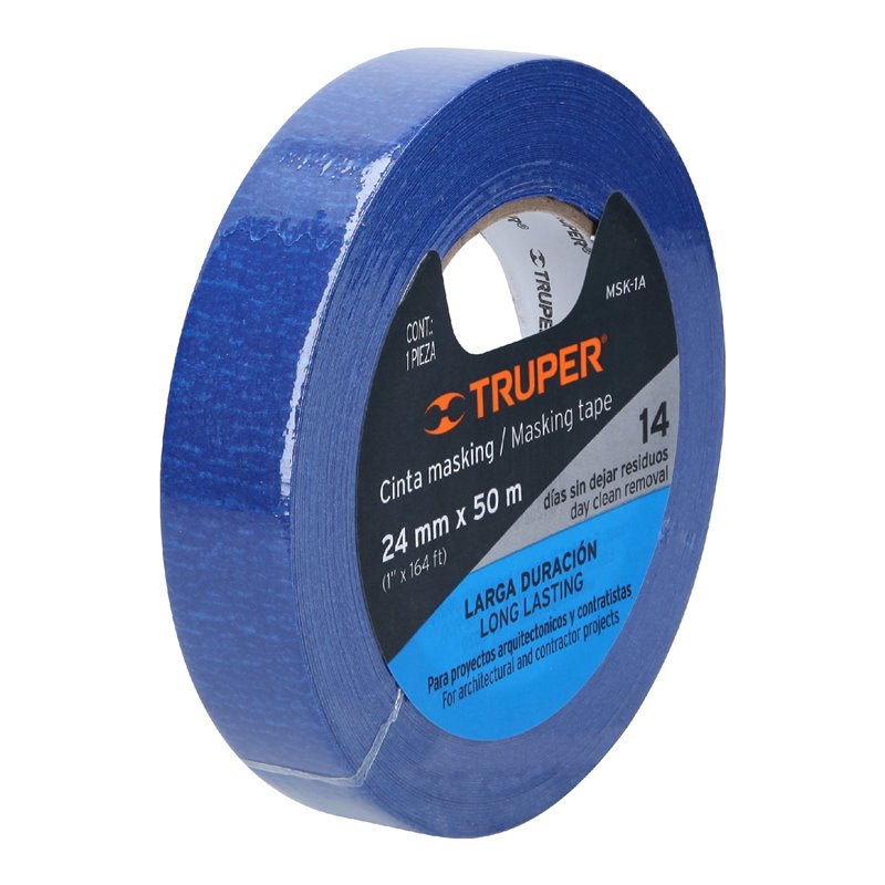 50 m, Blue Masking Tape 1"
