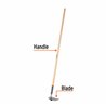 54" handle, garden hoe with collar,ATJ+FC1