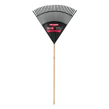 Flexible Poly Leaf Rake 30 Head Fiberglass Handle 9 Grip EP-30